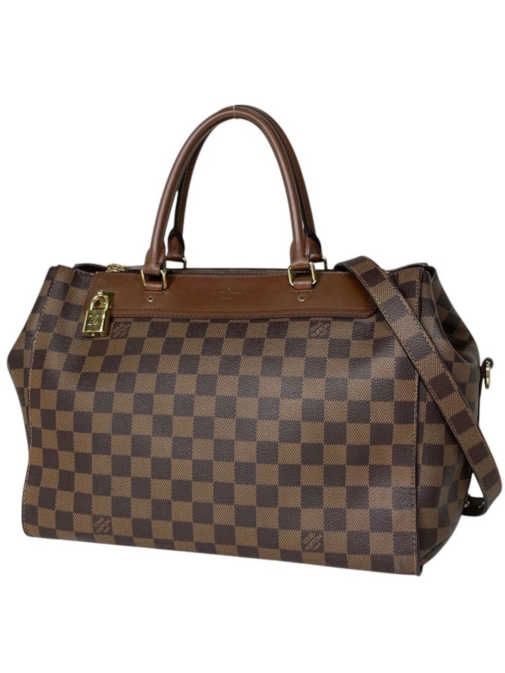 Louis Vuitton Greenwich Handbag 2-Way Damier Brown